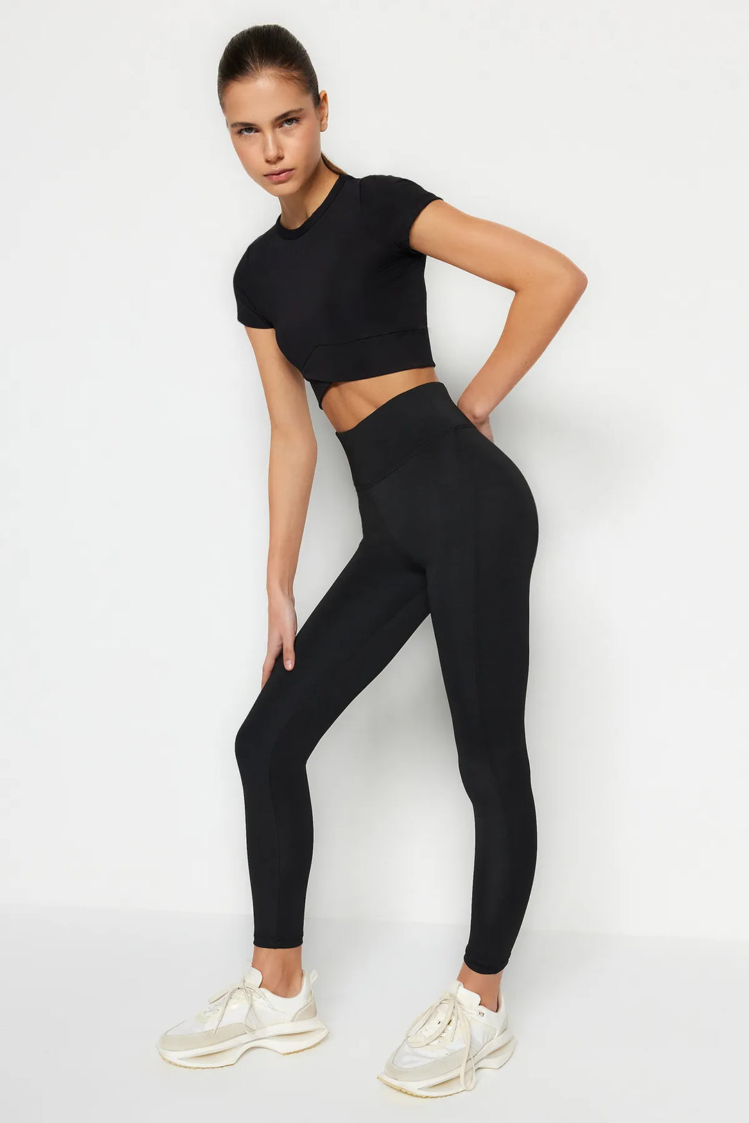 Sports Short Sleeved Yoga Top for Women