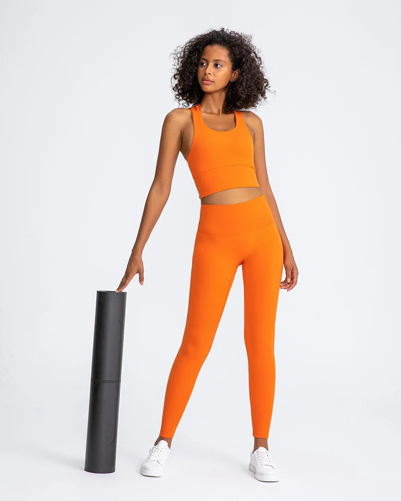 Padded Gym Athletic Sports Yoga Top for Women