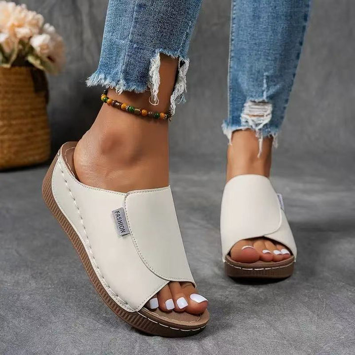 Women’s Slip-On Open-Toe Shoes