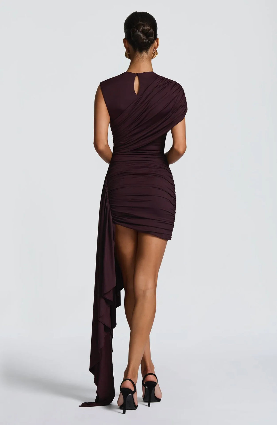 Women’s Evening Asymmetrical Mini Dress