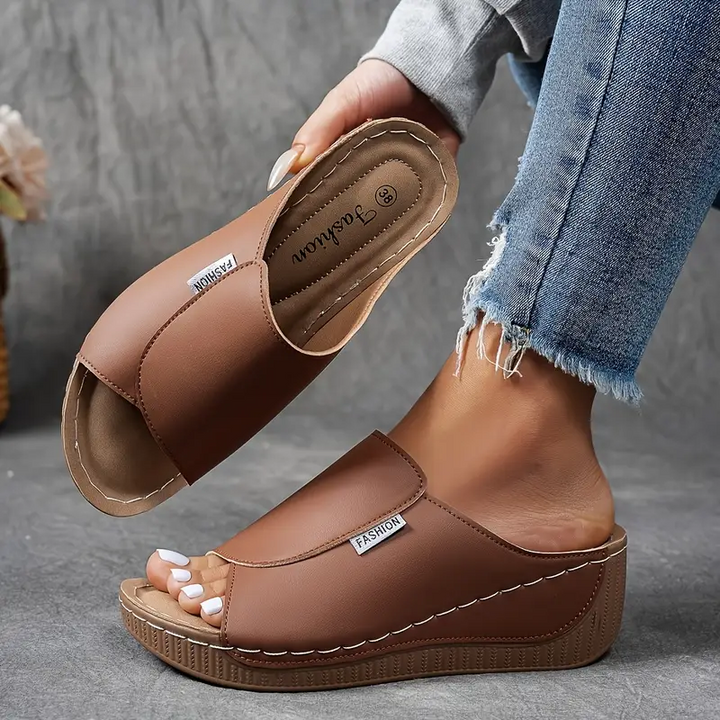 Women’s Slip-On Open-Toe Shoes