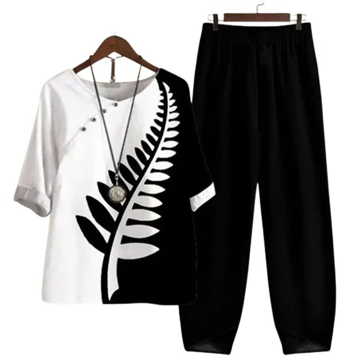 Women’s Two-Piece Shirt and Pants Set