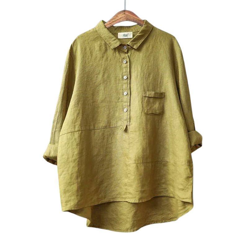 Women’s Long-Sleeve Button-Front Shirt