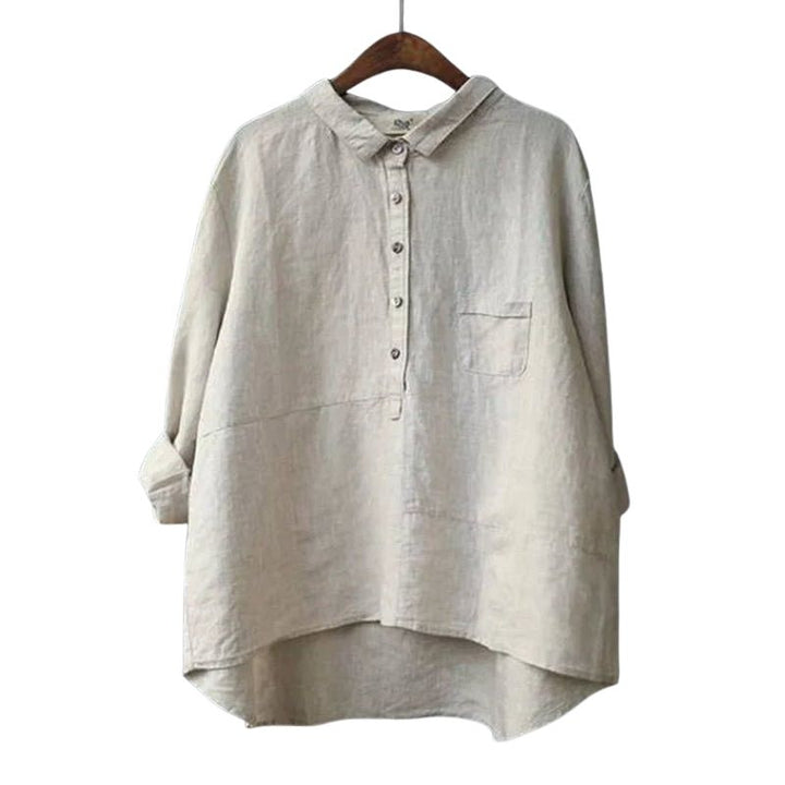 Women’s Long-Sleeve Button-Front Shirt