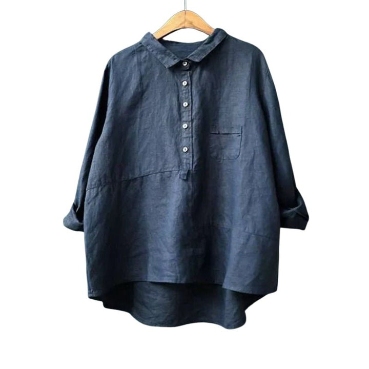 Women’s Long-Sleeve Button-Front Shirt