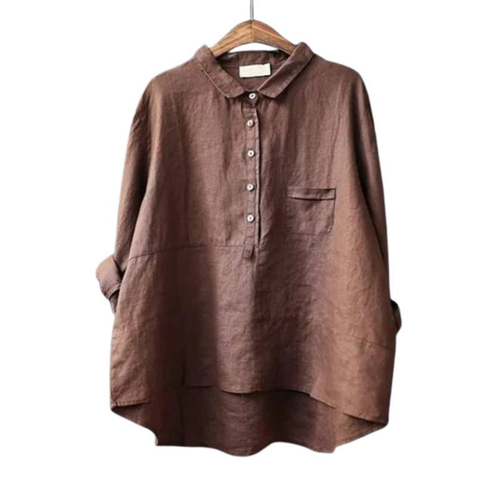 Women’s Long-Sleeve Button-Front Shirt