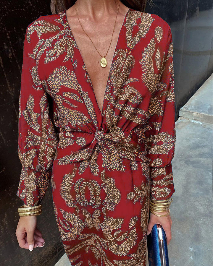 Wrap Maxi Dress For Women