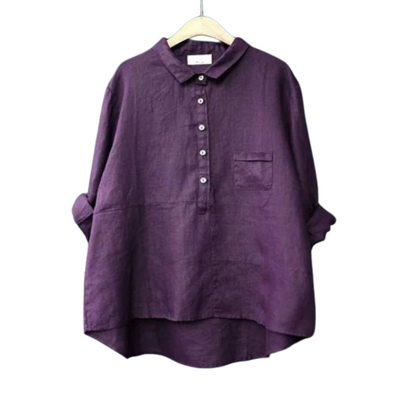 Women’s Long-Sleeve Button-Front Shirt
