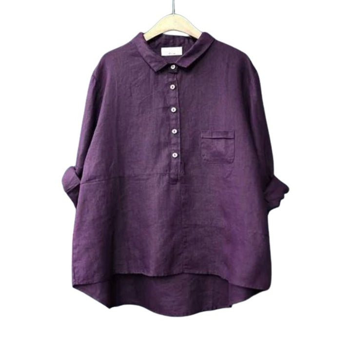 Women’s Long-Sleeve Button-Front Shirt