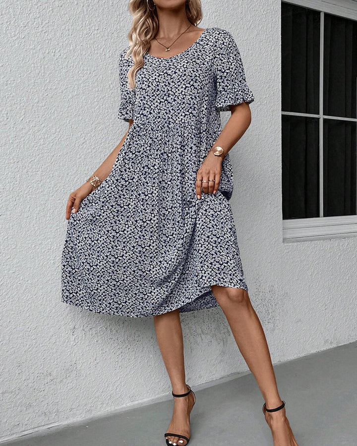 Women’s Floral Print Dress | Midi