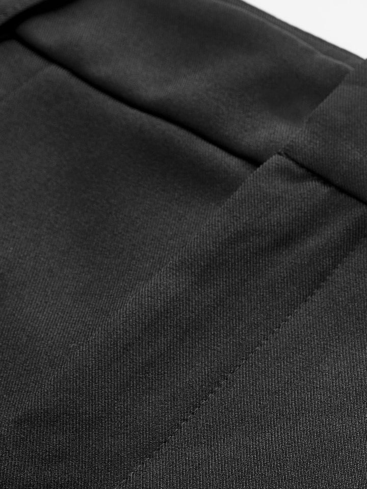 Women’s Pleated Mid-Waist Formal Shorts