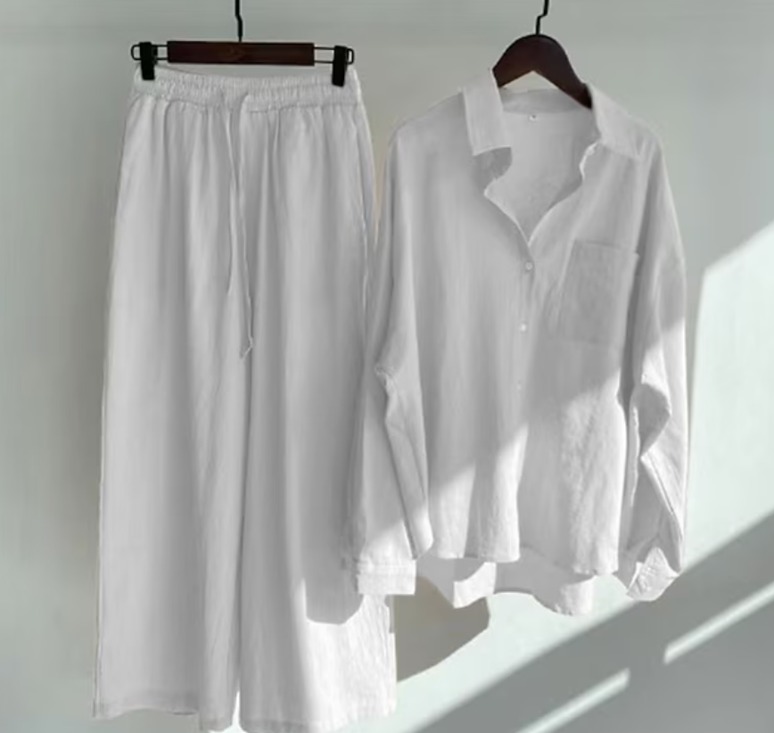 Women’s Two-Piece Set with Top and Trousers