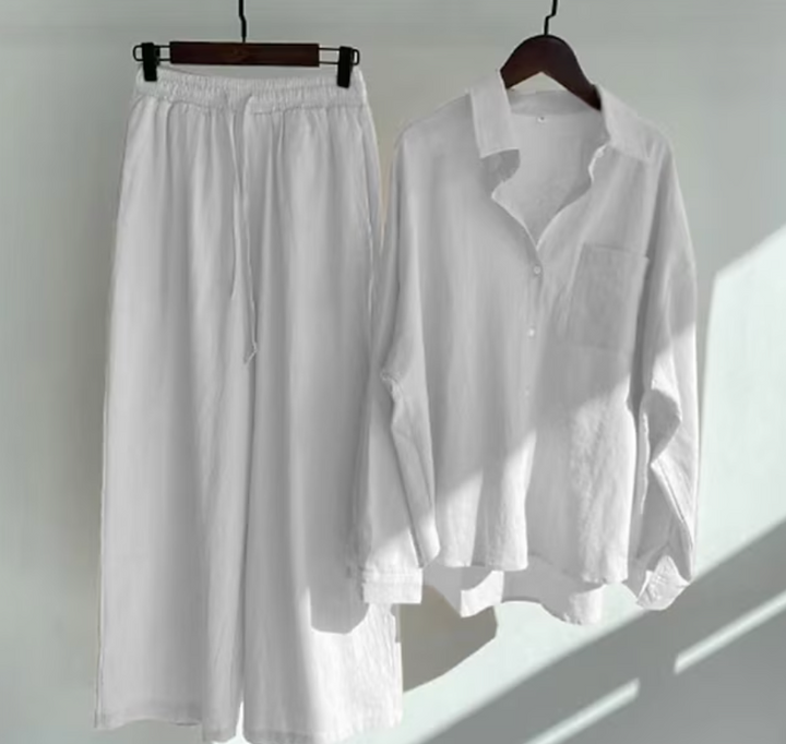 Women’s Two-Piece Set with Top and Trousers