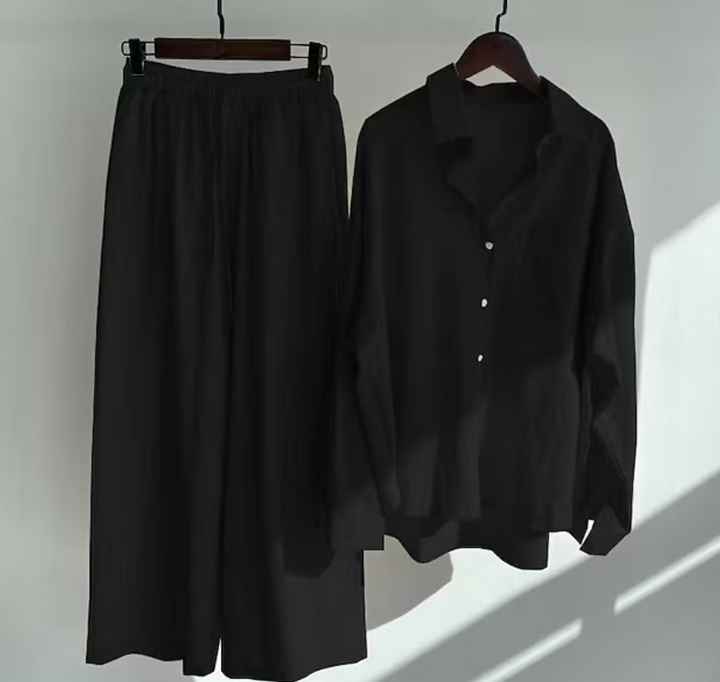 Women’s Two-Piece Set with Top and Trousers