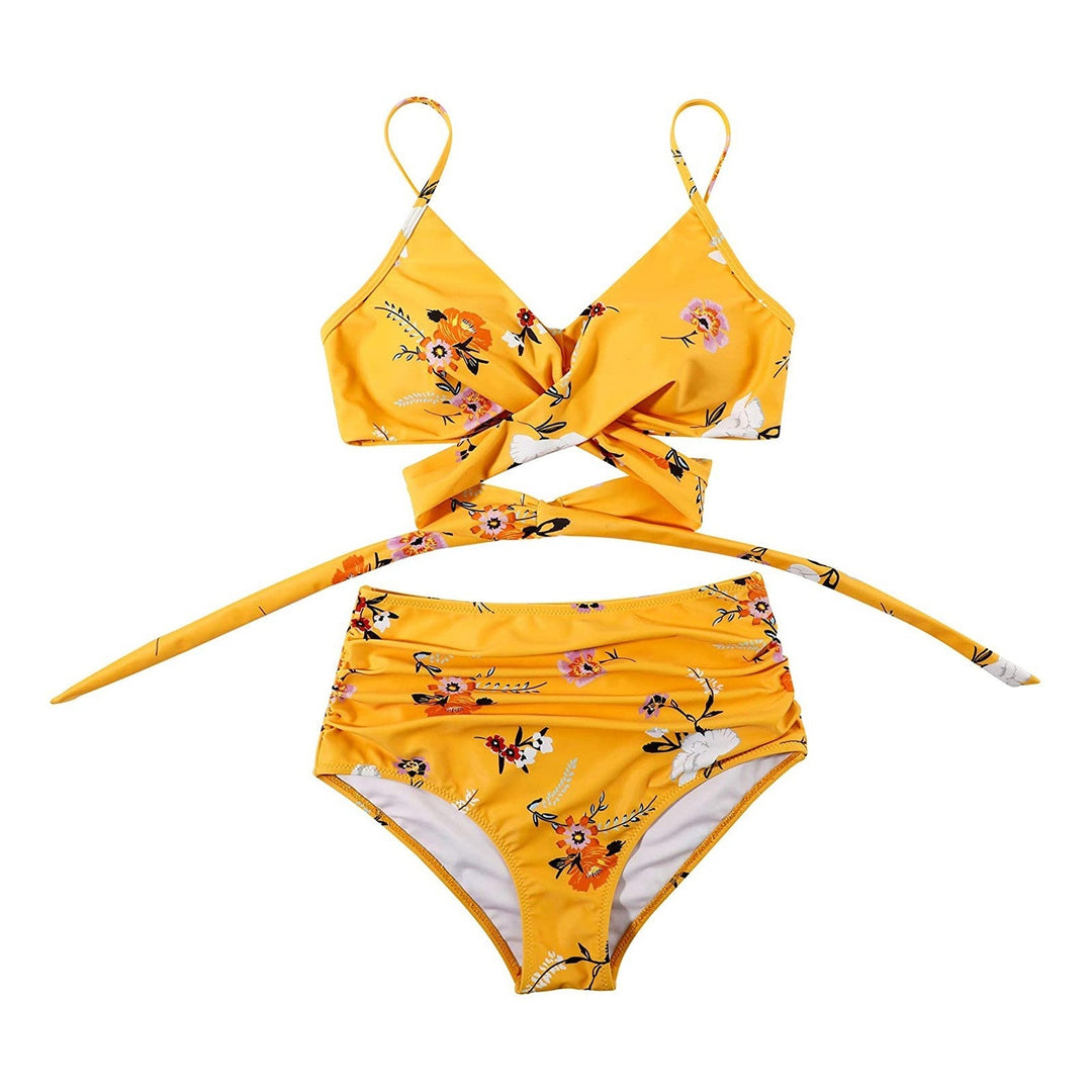 Women’s High-Waisted Two-Piece Bikini Set