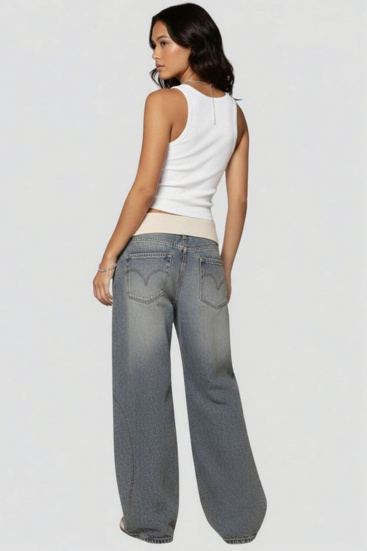 Women’s Wide-Leg Denim Pants