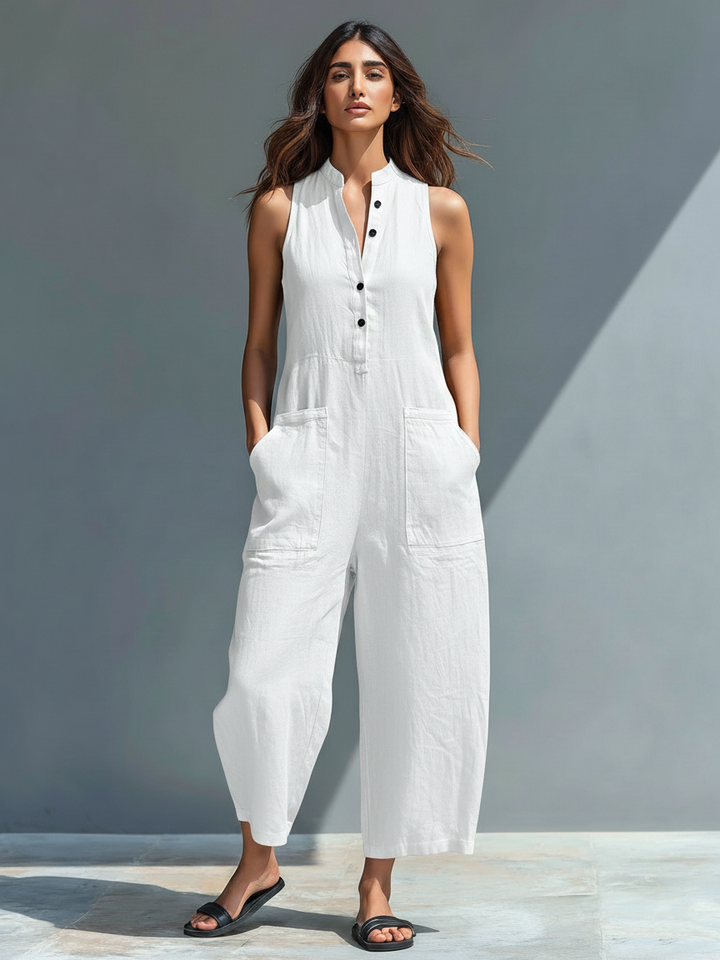 Women's Sleeveless Jumpsuit