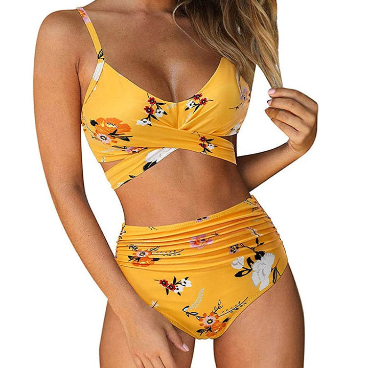 Women’s High-Waisted Two-Piece Bikini Set
