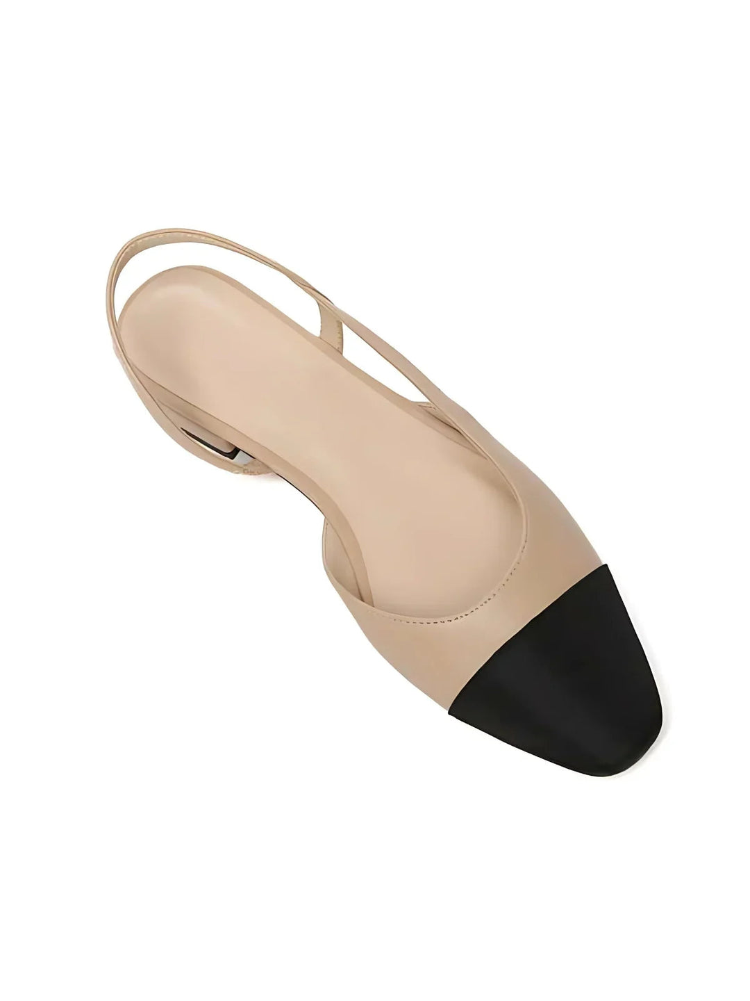 Women’s Sandals Two-Tone Slingback Flats