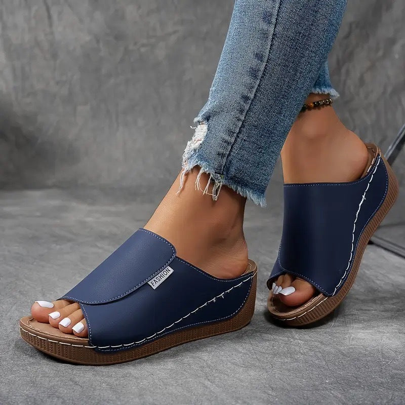 Women’s Slip-On Open-Toe Shoes
