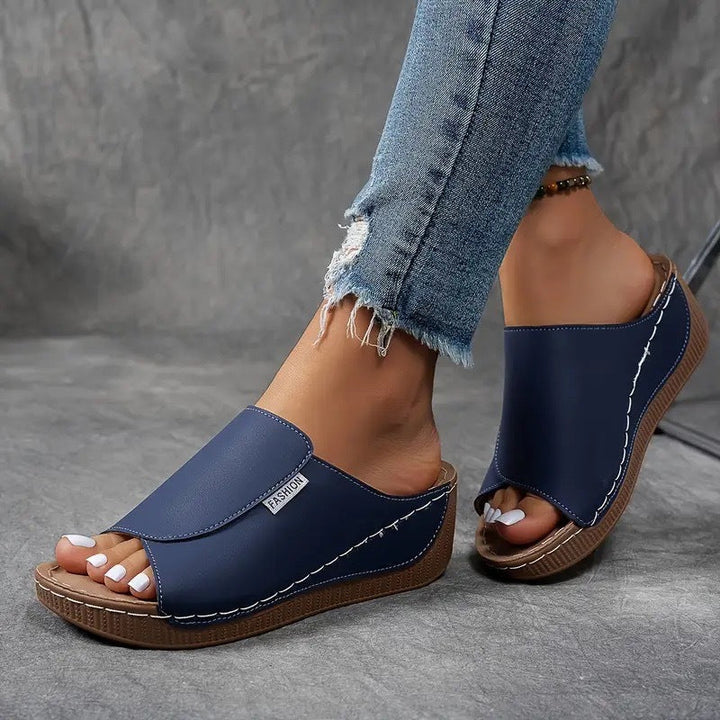 Women’s Slip-On Open-Toe Shoes