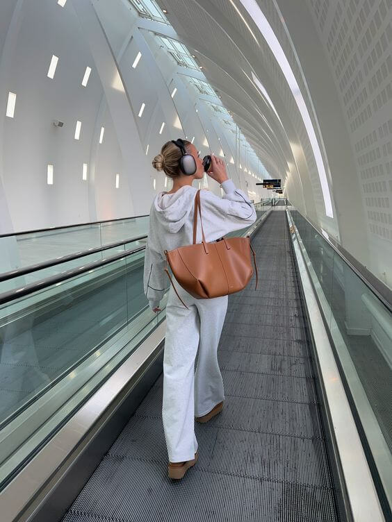 Women’s Structured Tote Bag with Top Handles
