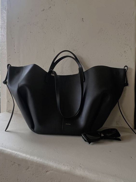 Women’s Structured Tote Bag with Top Handles