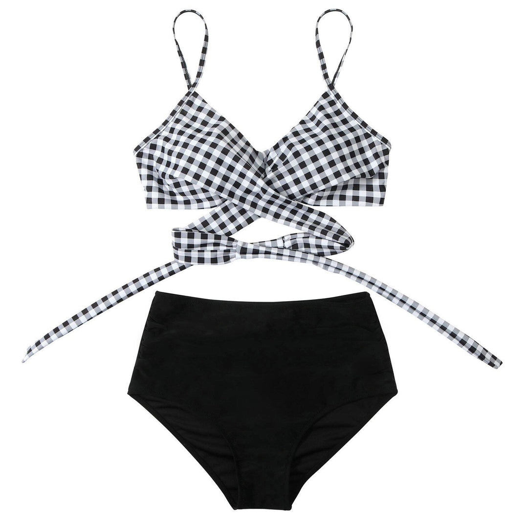 Women’s High-Waisted Two-Piece Bikini Set