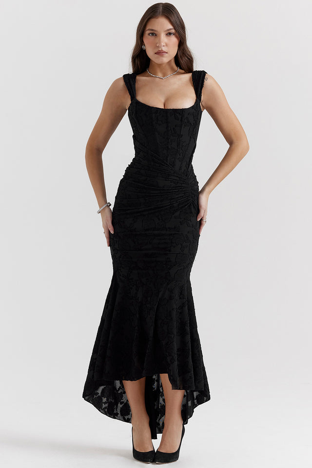 Women’s High-Low Corset Evening Dress
