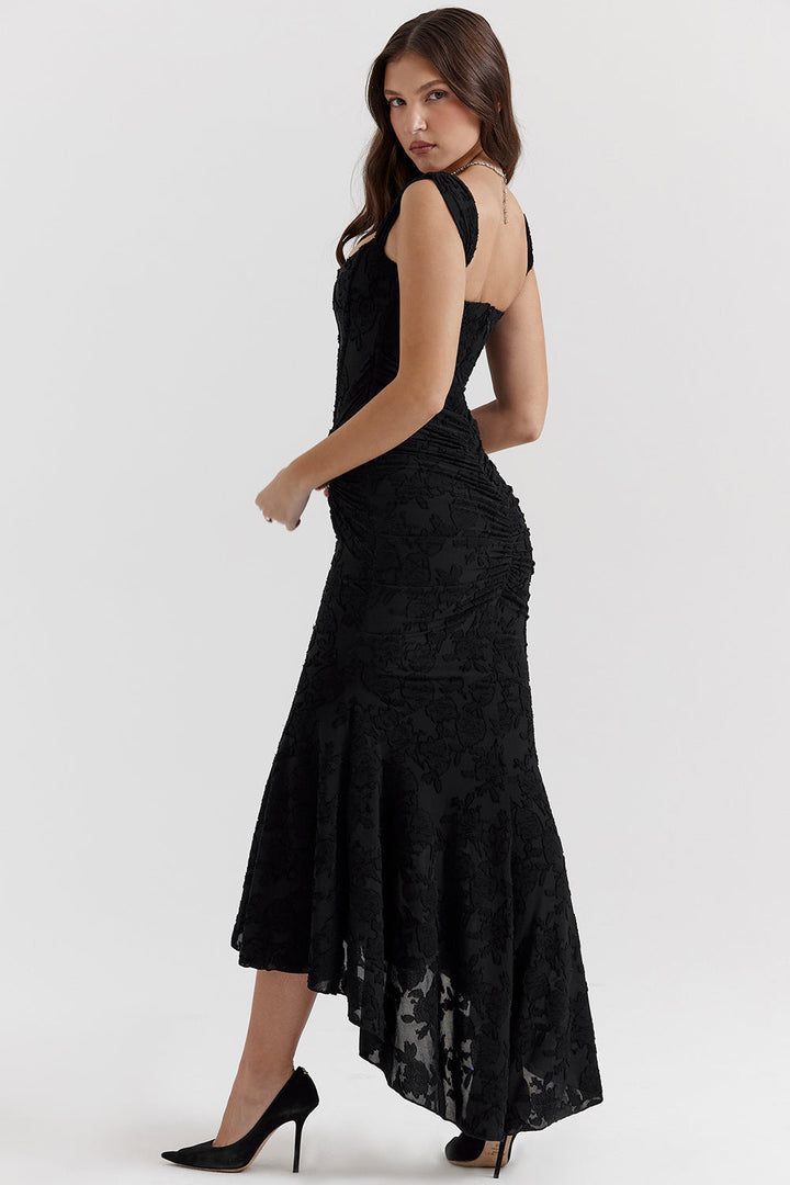 Women’s High-Low Corset Evening Dress