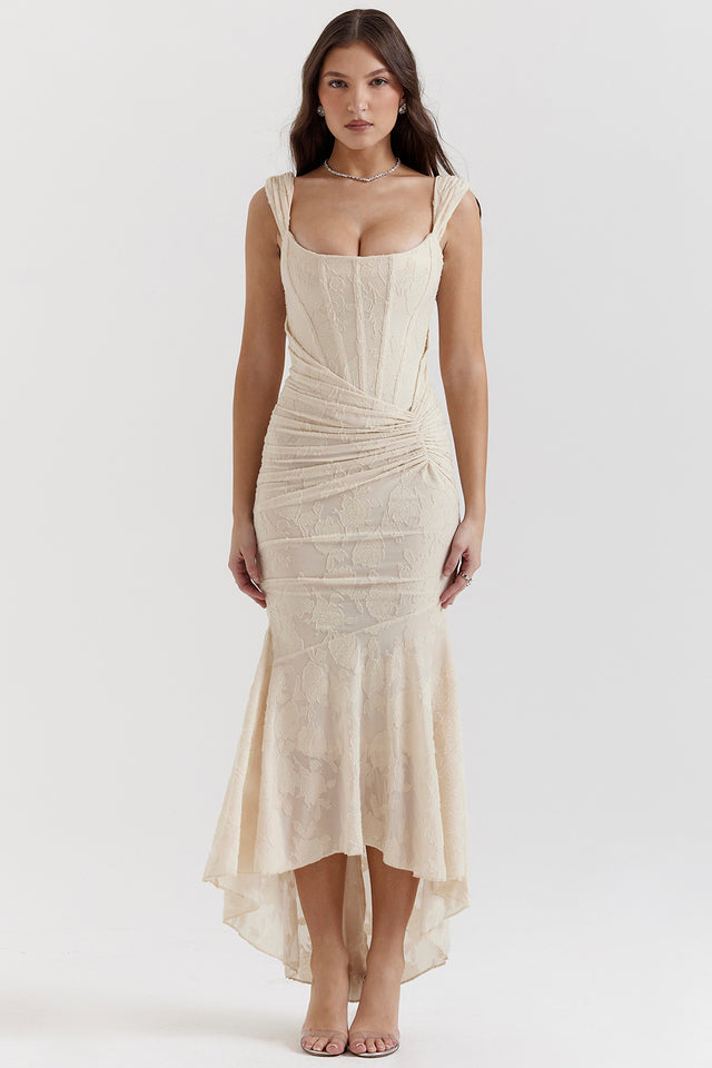 Women’s High-Low Corset Evening Dress