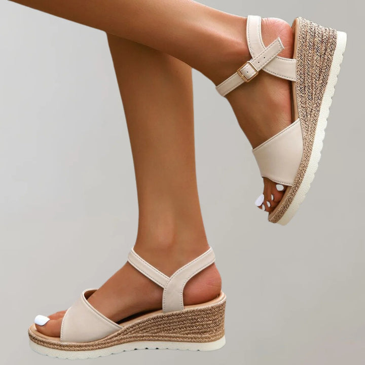 Women’s Wedge Sandals with Adjustable Strap