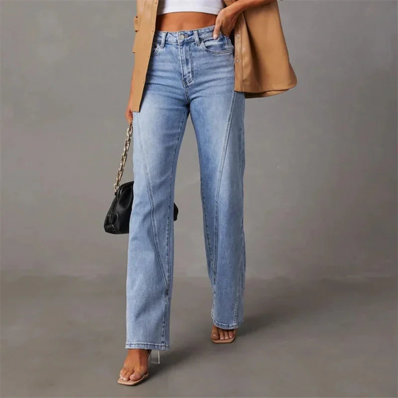 Women’s High-Waisted Wide-Leg Jeans