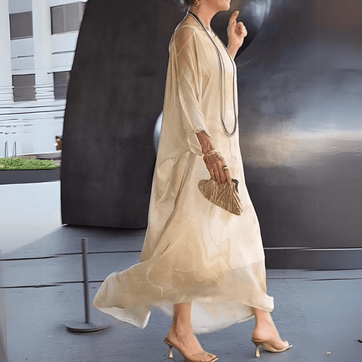 Women’s Draped Occasion Dress | Maxi