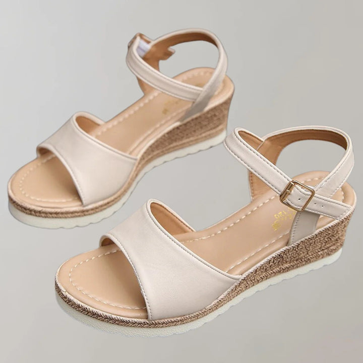 Women’s Wedge Sandals with Adjustable Strap