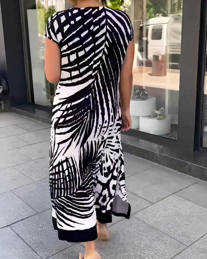 Women’s Printed Summer Dress | Midi